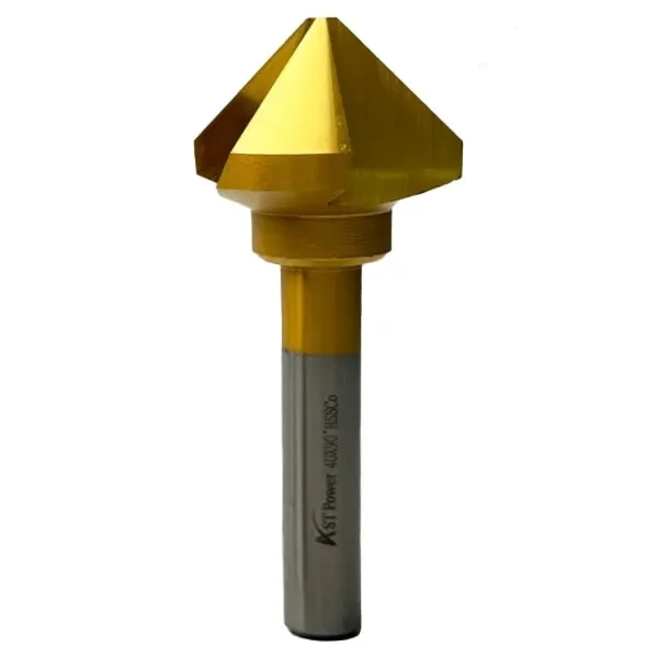 1764078363101580360 مته خزینه مخروطی ای اس تی پاور کبالت HSSCO 5% زاویه 90 درجه - تصویر 1